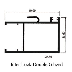 10cm Inter Lock Double Glazed