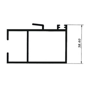 10cm Inter Lock Single Glazed
