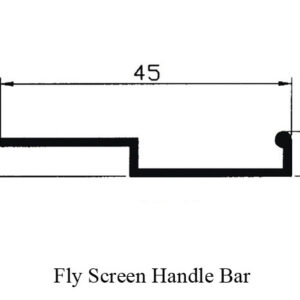 10cm Fly Screen Handle Bar