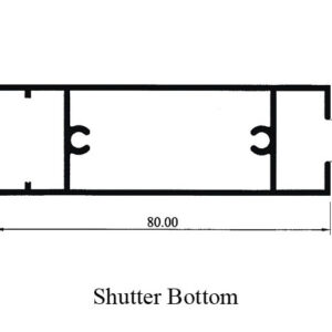 10cm Shutter Bottom