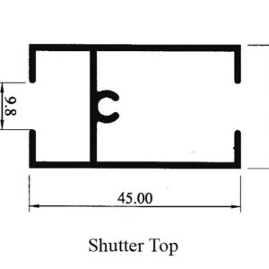 10cm Shutter Top