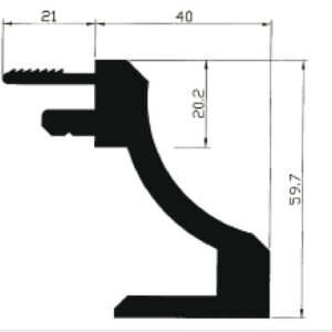 10x2 Bracket Handle Bar
