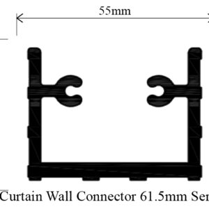 Curtain Wall Fixing with screw