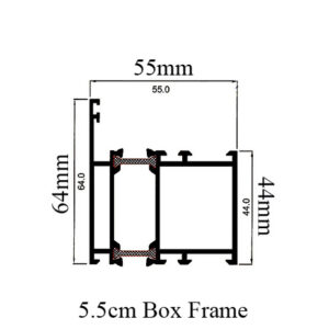 AE Thermal Break 5.5cm Box Frame