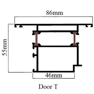 AE Thermal Break Door T
