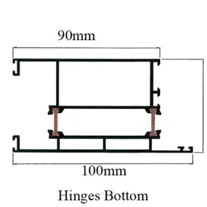 AE Thermal Break Hinges Bottom