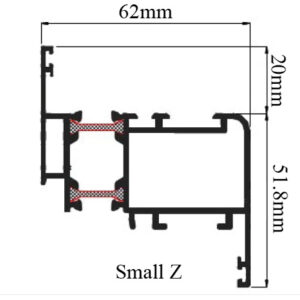 AE Thermal Break Small Z AL35501
