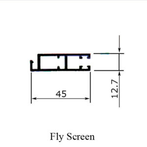 GE 12cm Sliding Series Fly Screen