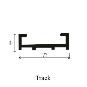 Track for Curtain Wall Shutter