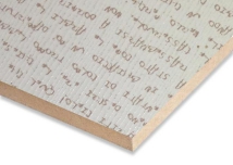 White Text #3D50 Melamine Faced MDF