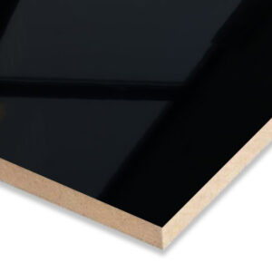 Black #B PVC High Glossy AGT MDF Panel