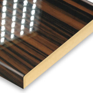 Metallic Post- Formed PVC High Glossy AGT MDF Panel