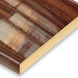 Teak Post- Formed PVC High Glossy AGT MDF Panel