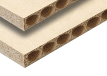 38mm Hollow Chipboard Tubular Door Core Made in Germany